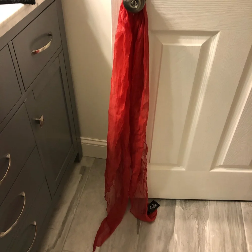 Noelle Red Scarf